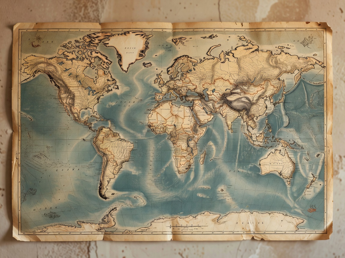 World Map Background